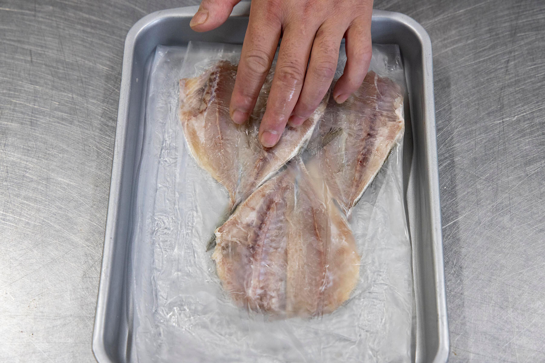 シートにのせる