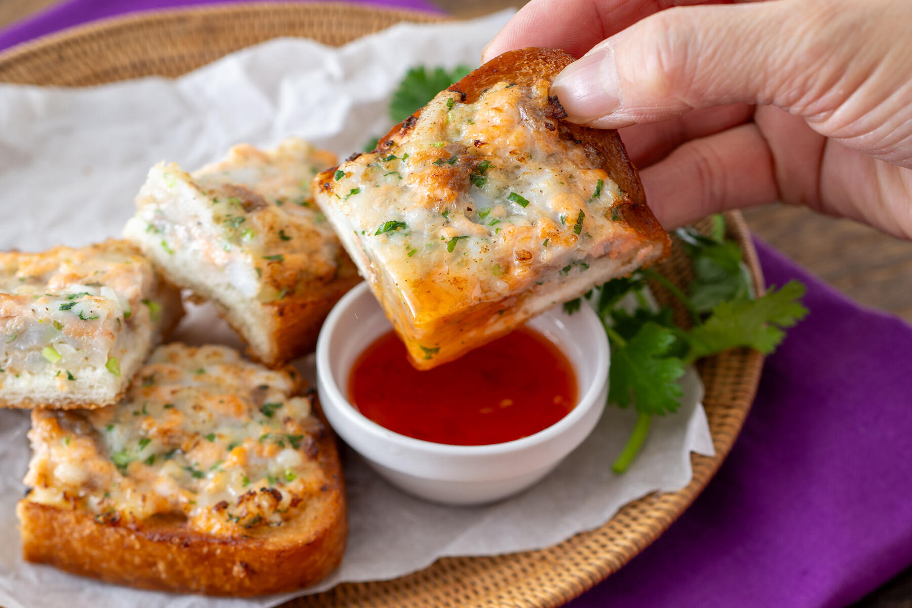 海老トースト風