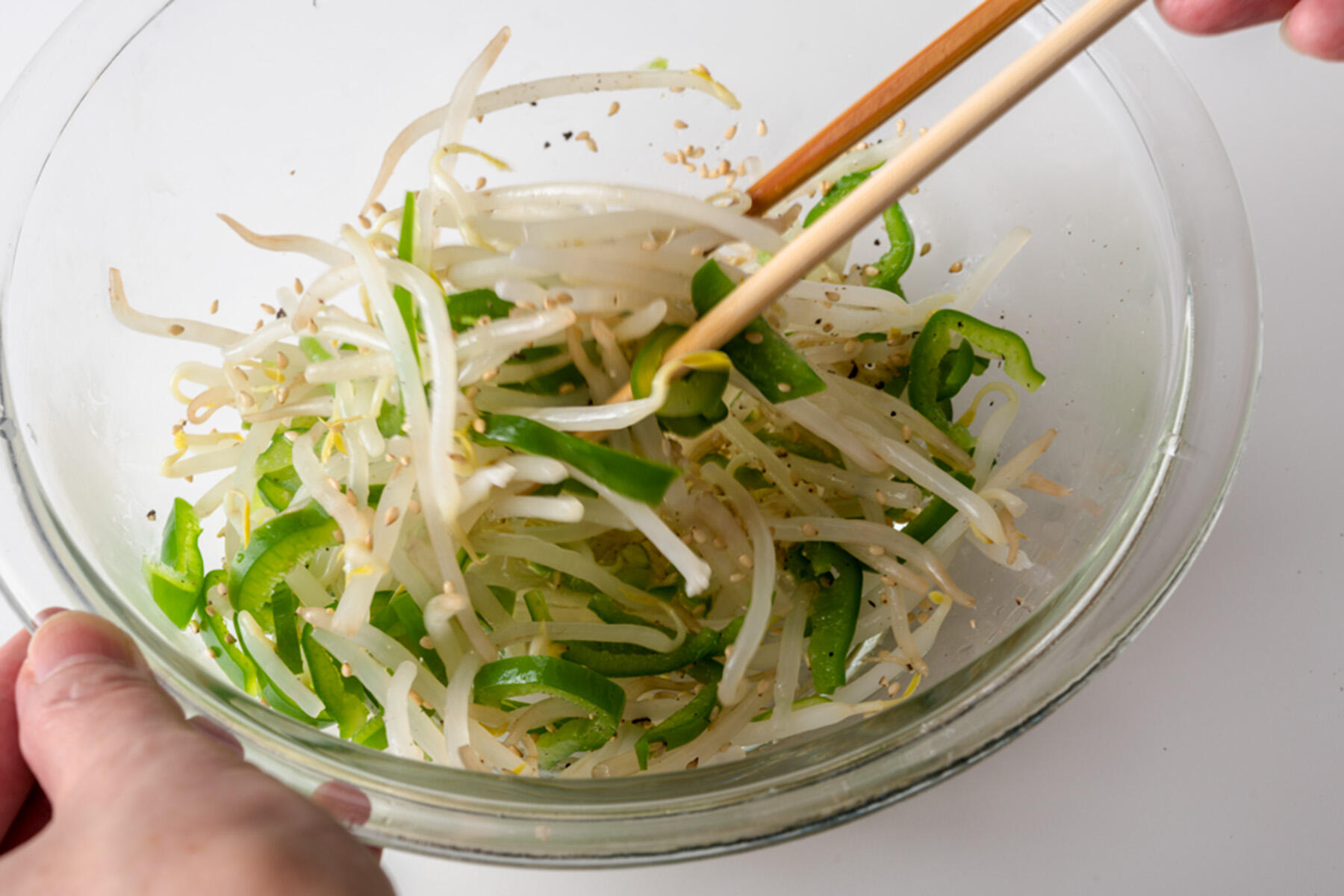 調味料と和える
