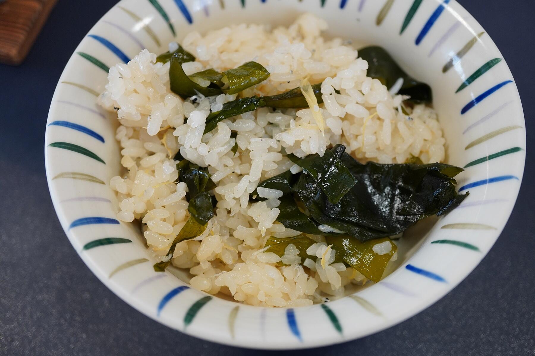 わかめご飯