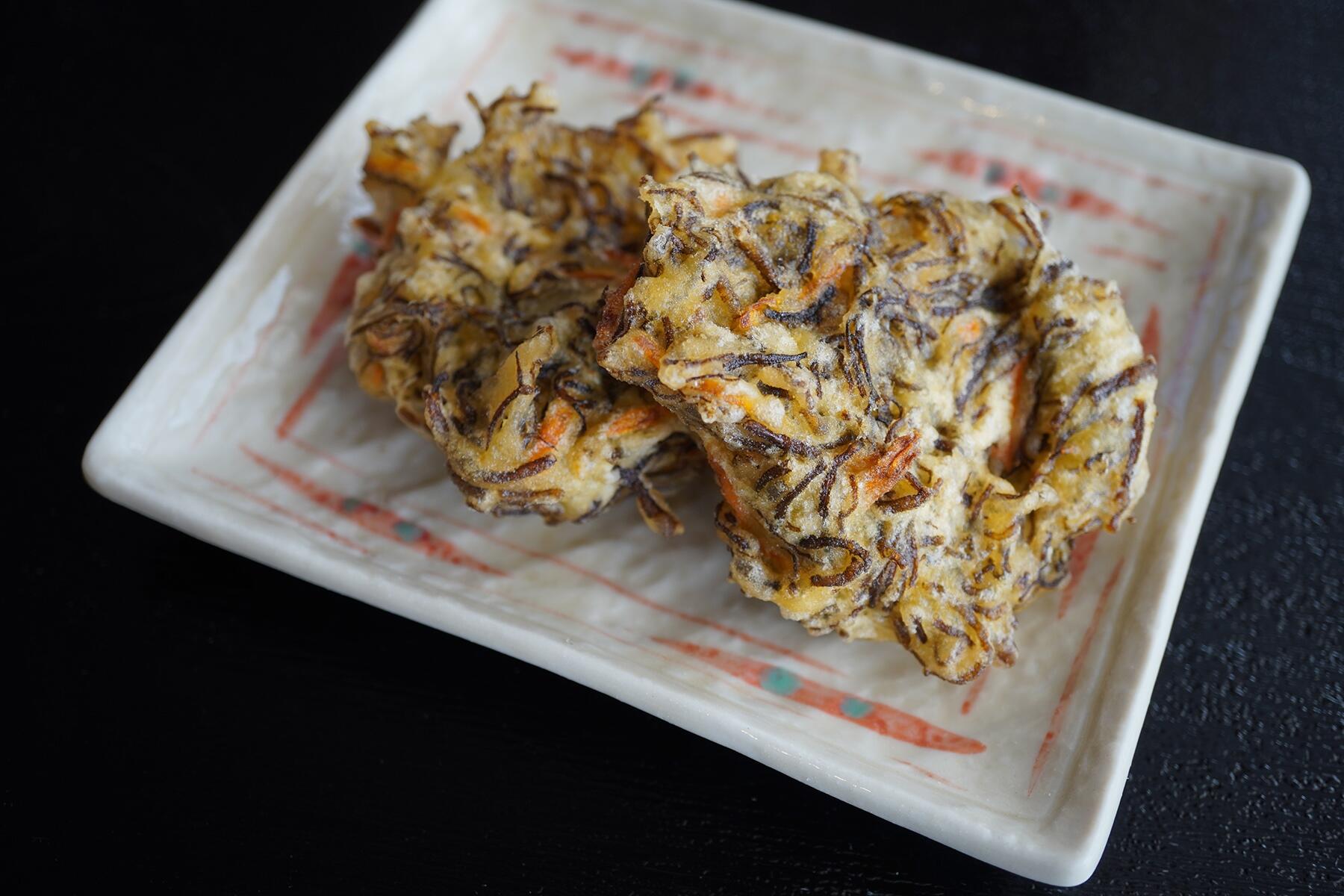 もずくの天ぷら