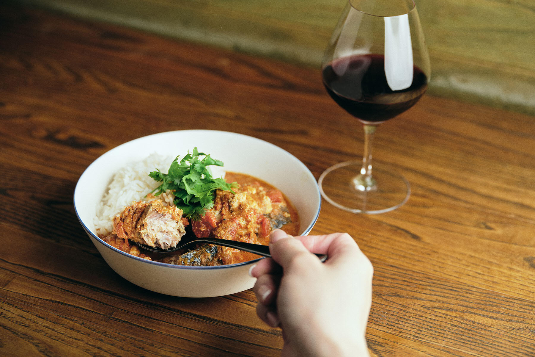 サバ缶梅干しビンダルー