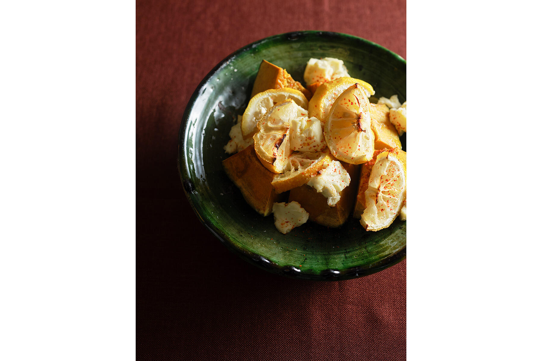 かぼちゃと柚子のクリームチーズグラタン