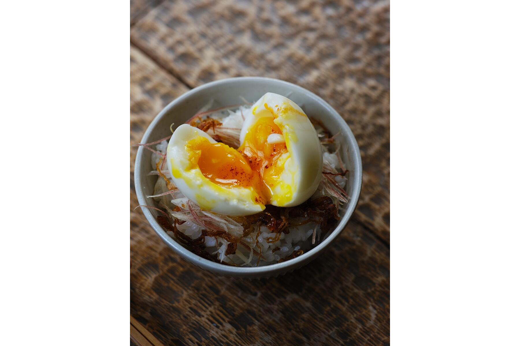 半熟卵丼