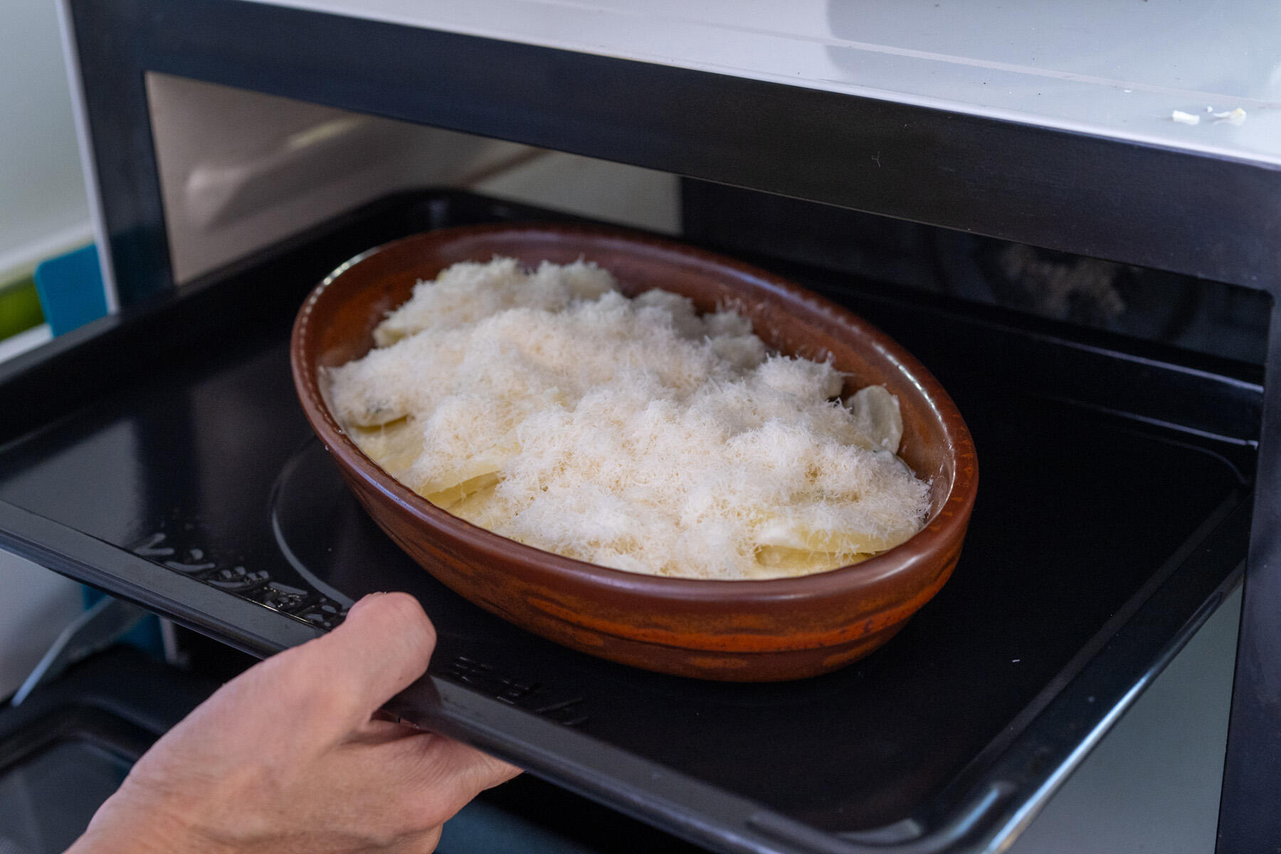 オーブンで焼く