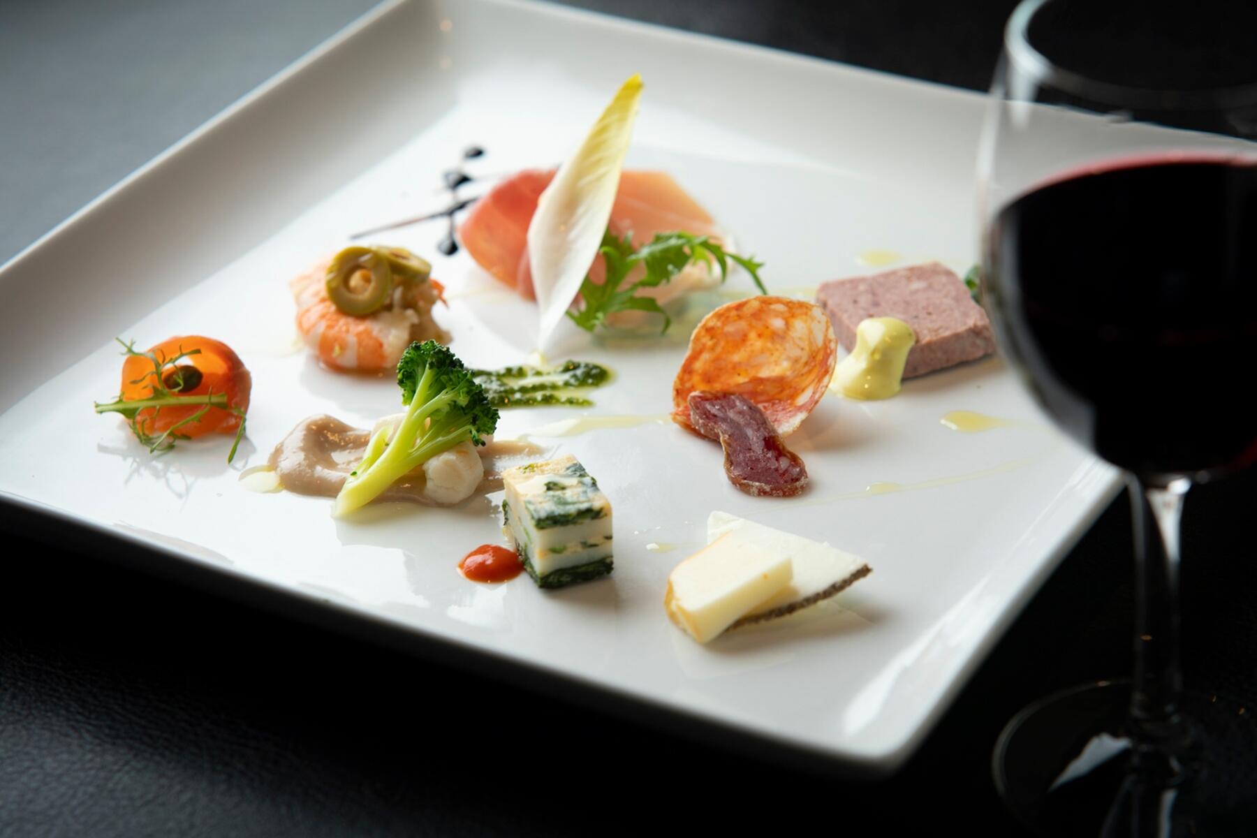 前菜の盛り合わせ