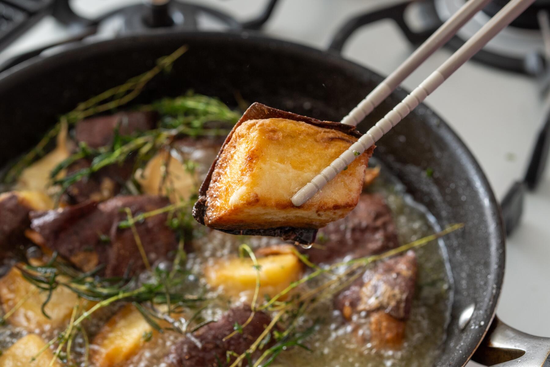 色づいたら取り出す