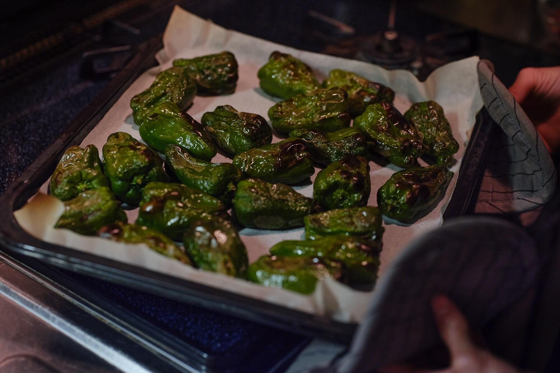 オーブンで焼く