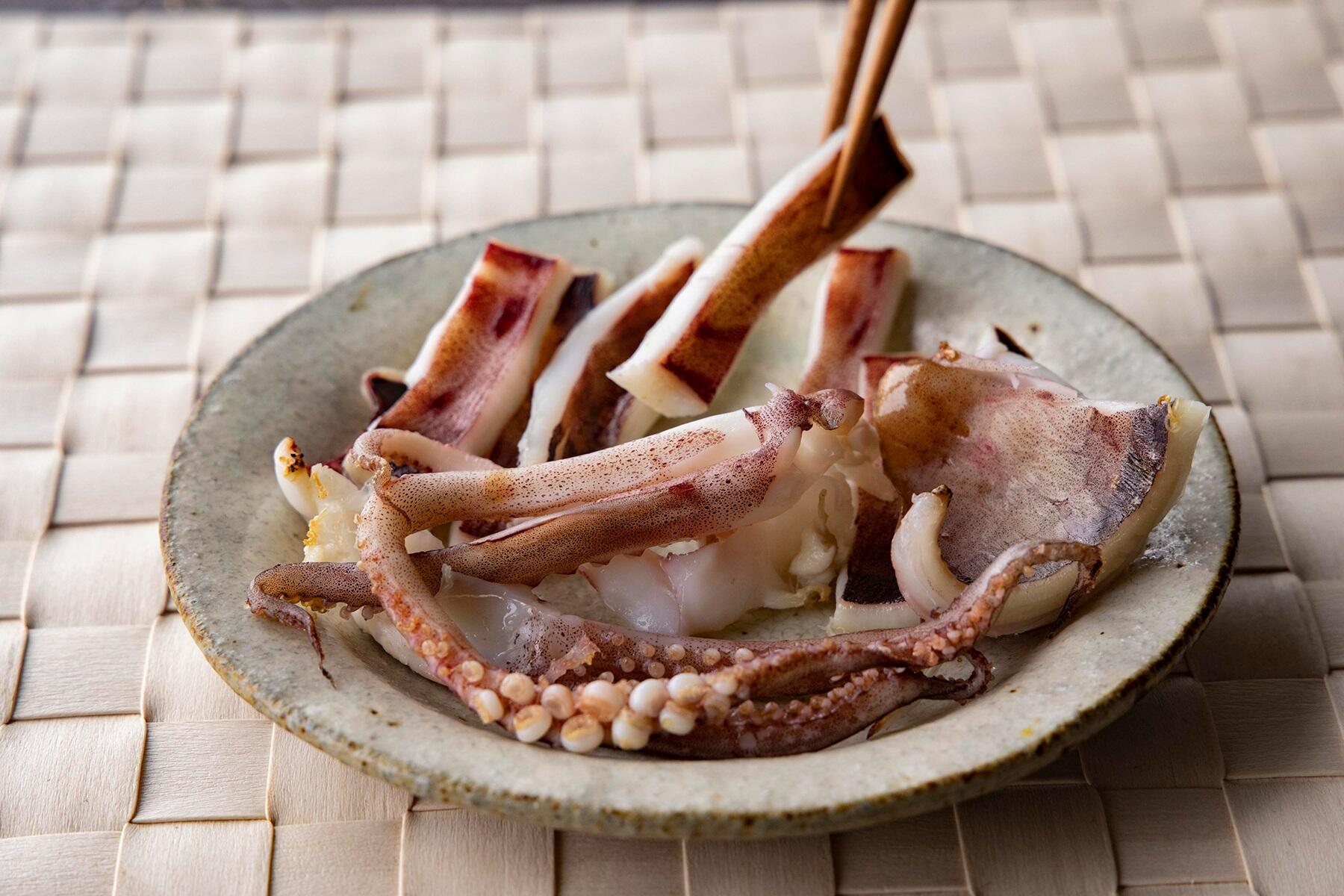 イカの柚子干し