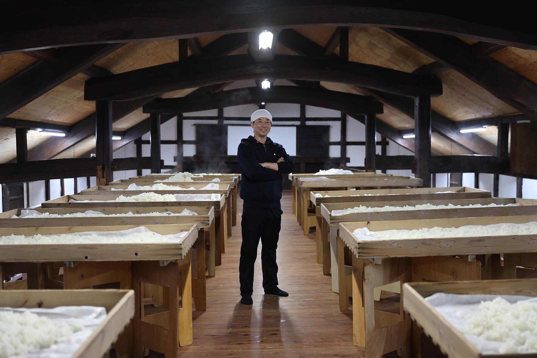 蔵元杜氏の大西唯克さん