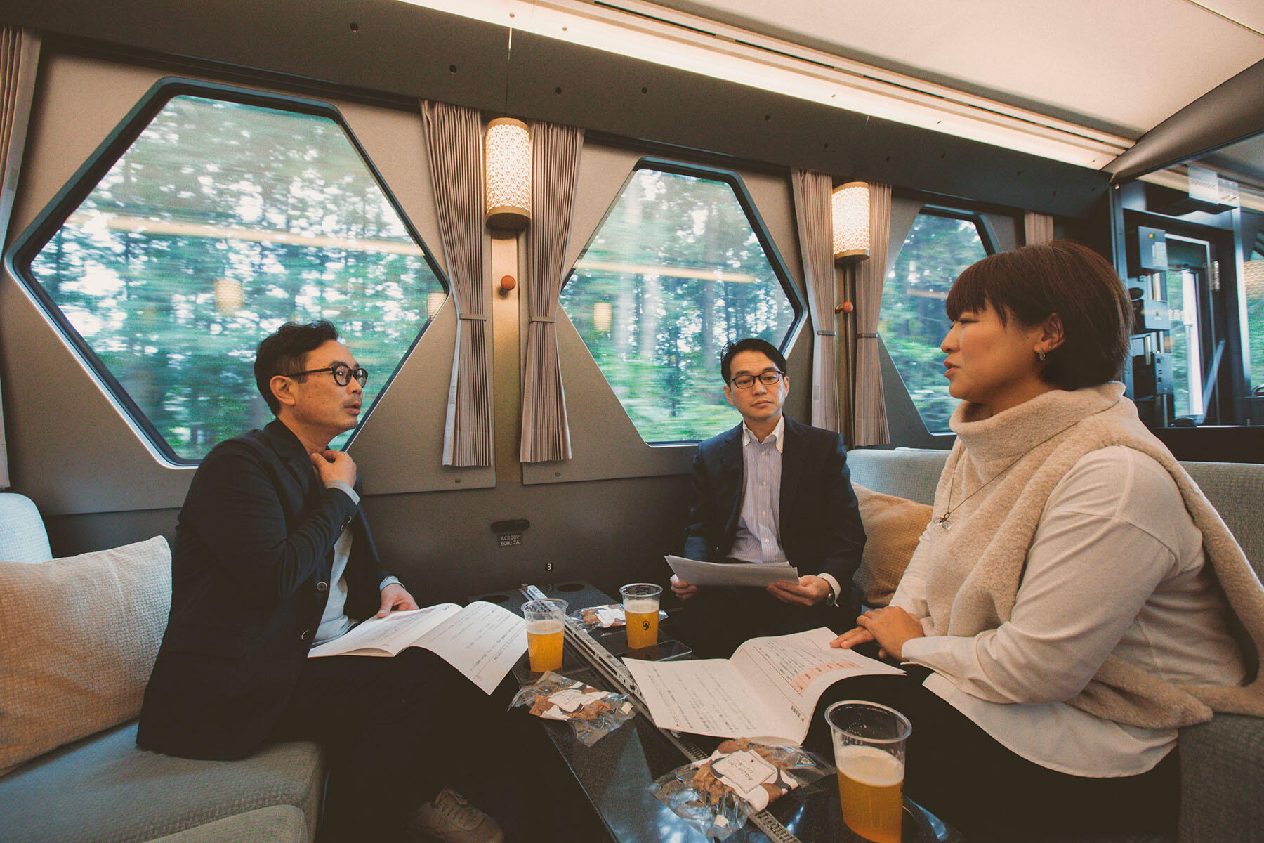 朝霧さん、小金井さん、杉下