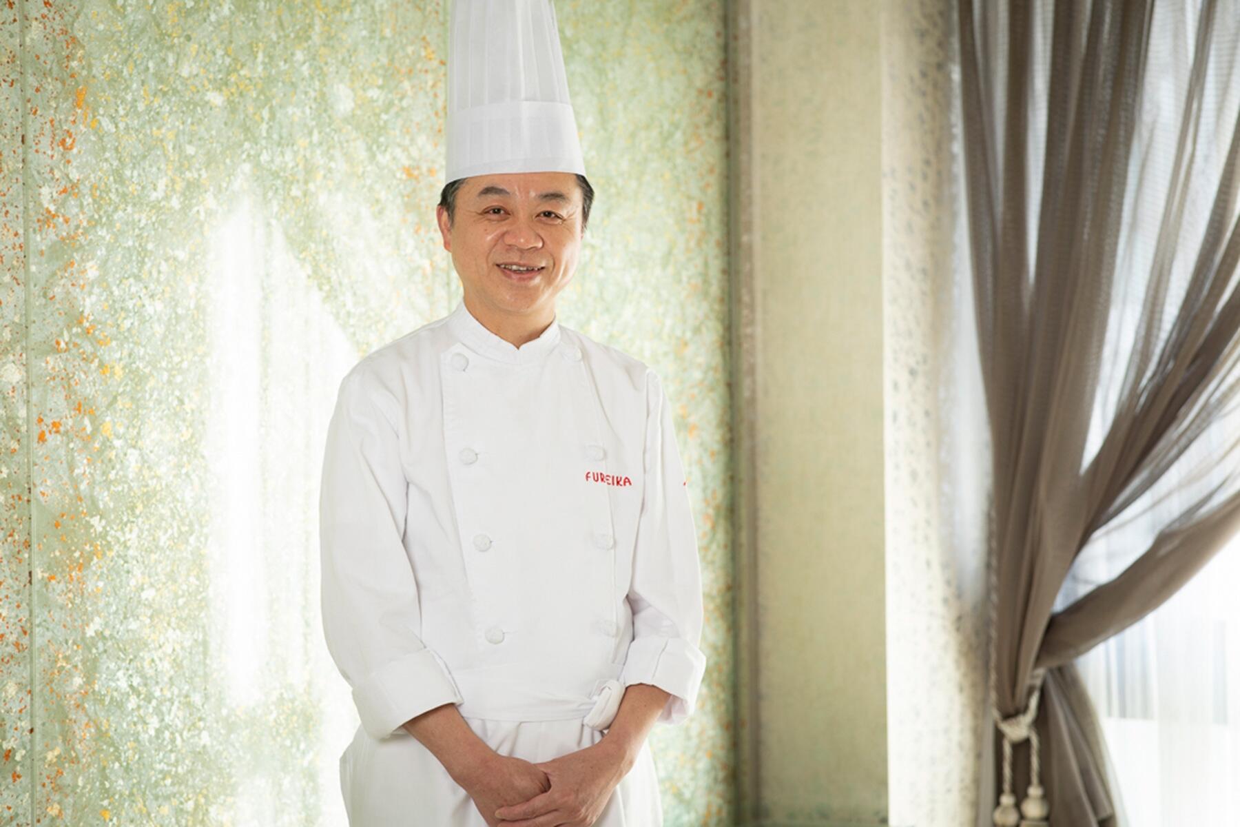 総料理長の石 嵐(いし らん)さん