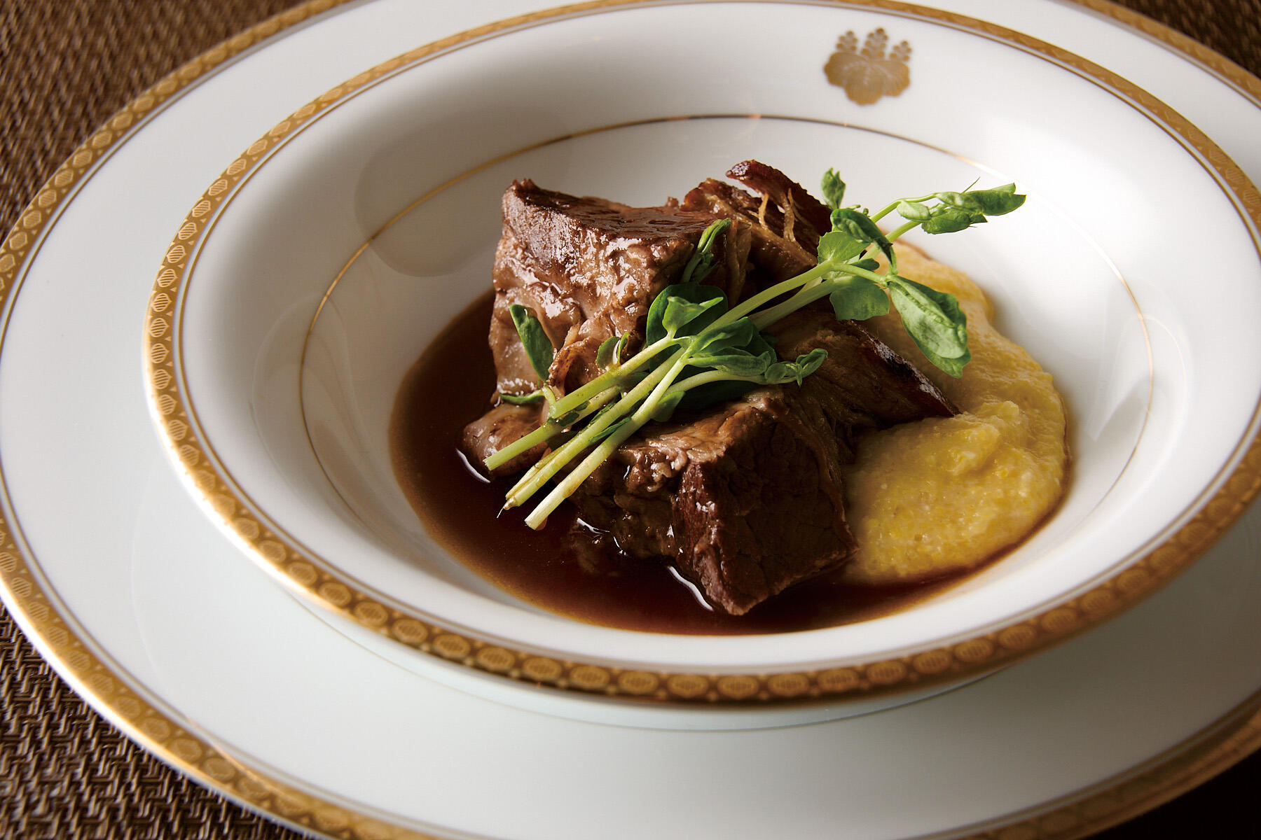 岩坪シェフの牛肉の赤ワイン煮込み(12日のみ) 1,200円