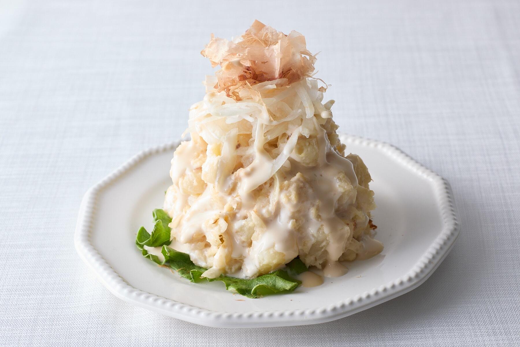 だしの旨み香る和風オニスラ®ポテトサラダ
