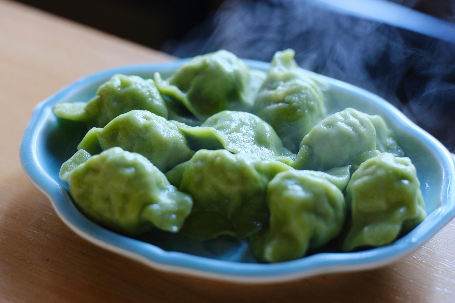 夏限定の「きゅうり餃子」