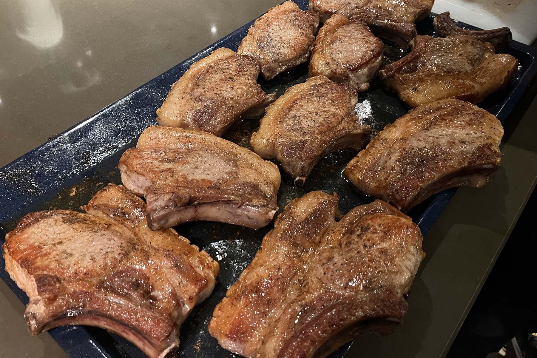 背肉のロースト