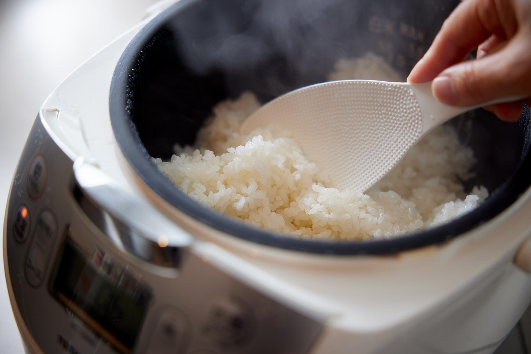 ご飯を炊く