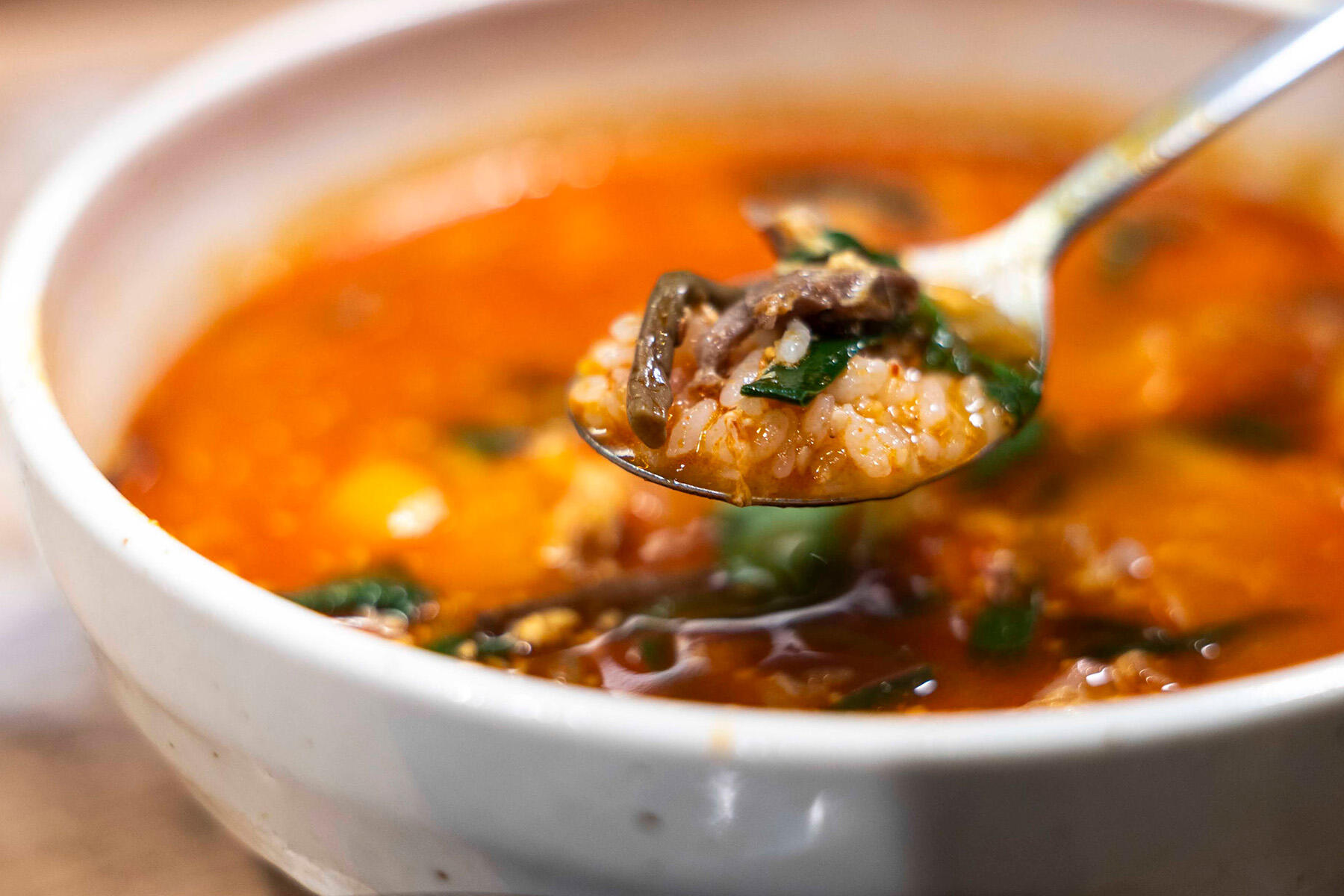 ユッケジャンクッパ