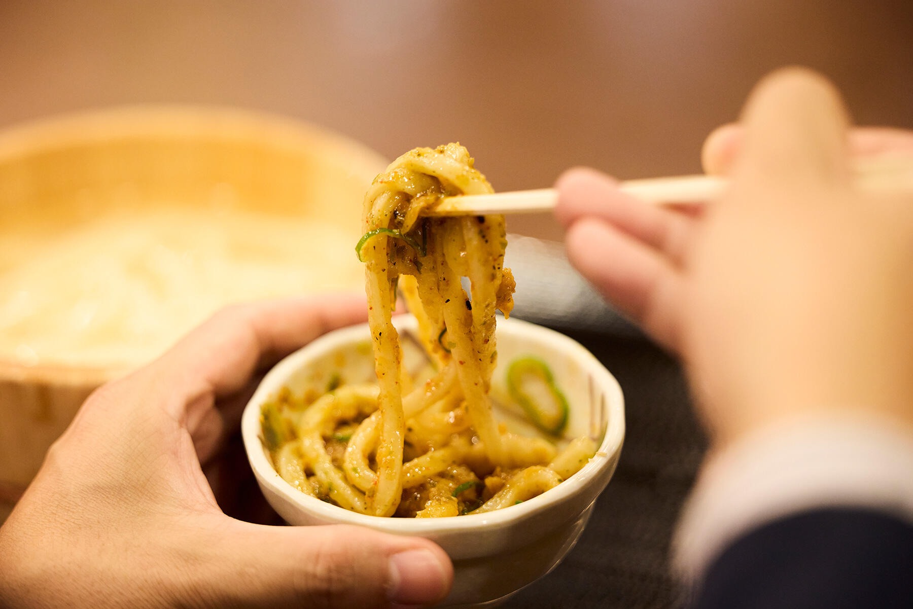 汁なし担々うどん