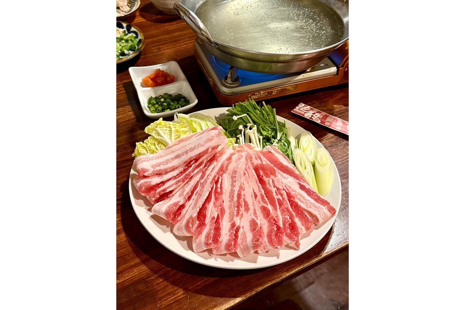 紅豚のしゃぶしゃぶ