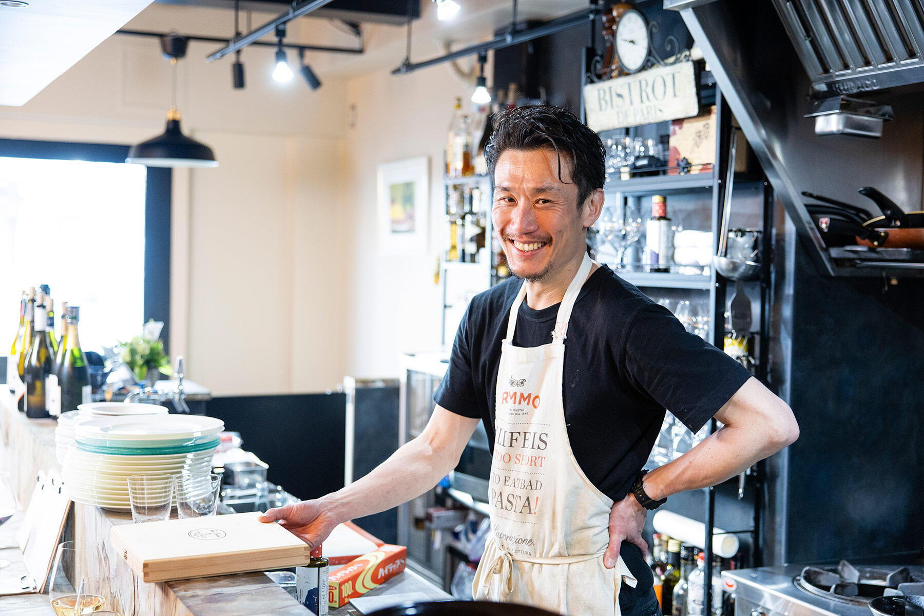 元ラガーマンの廣瀬康二シェフ