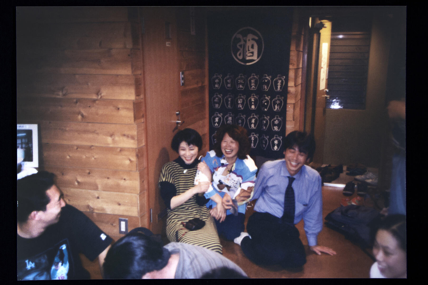 楽しむ会での写真。顕統さんやや膝崩している