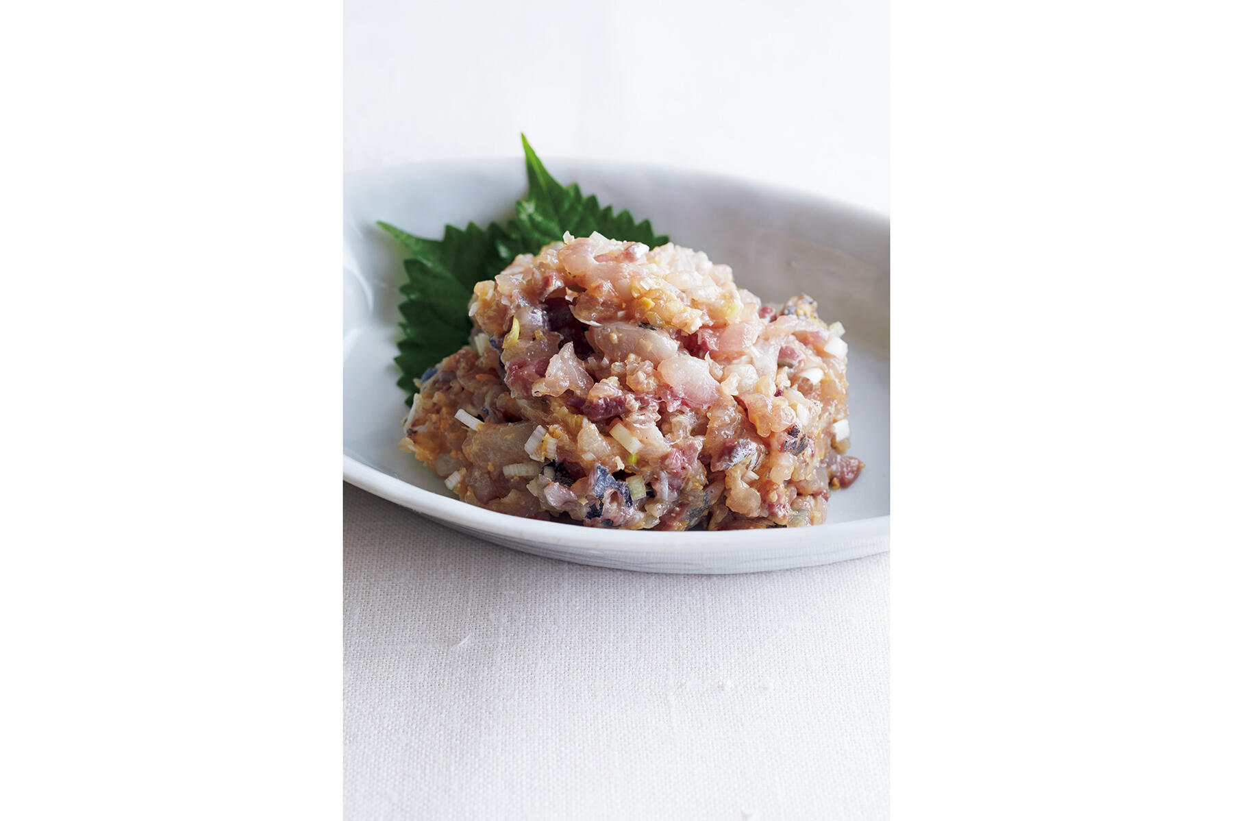 酒のつまみに最高な“アジのなめろう”