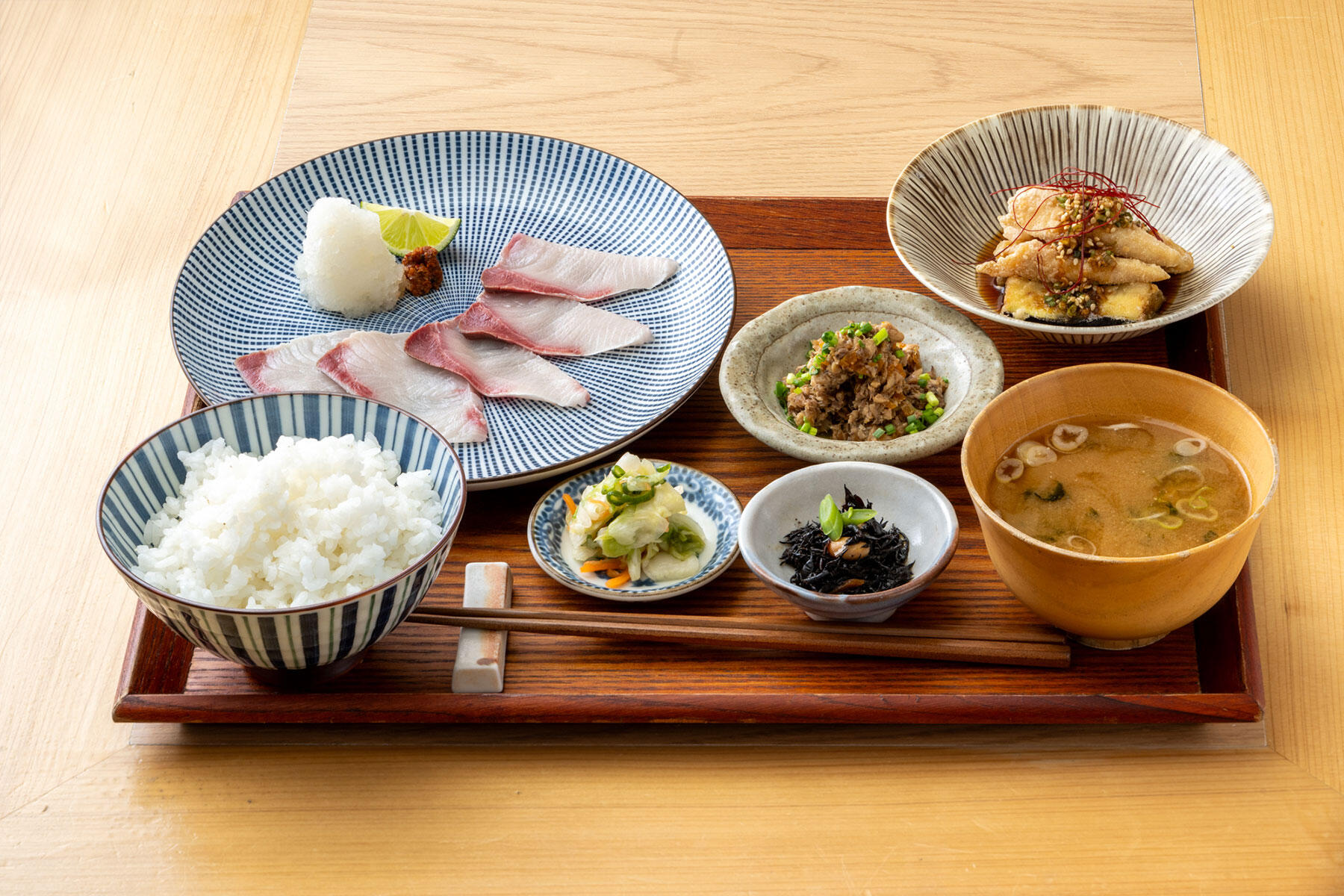 完全養殖 黒瀬ぶり定食