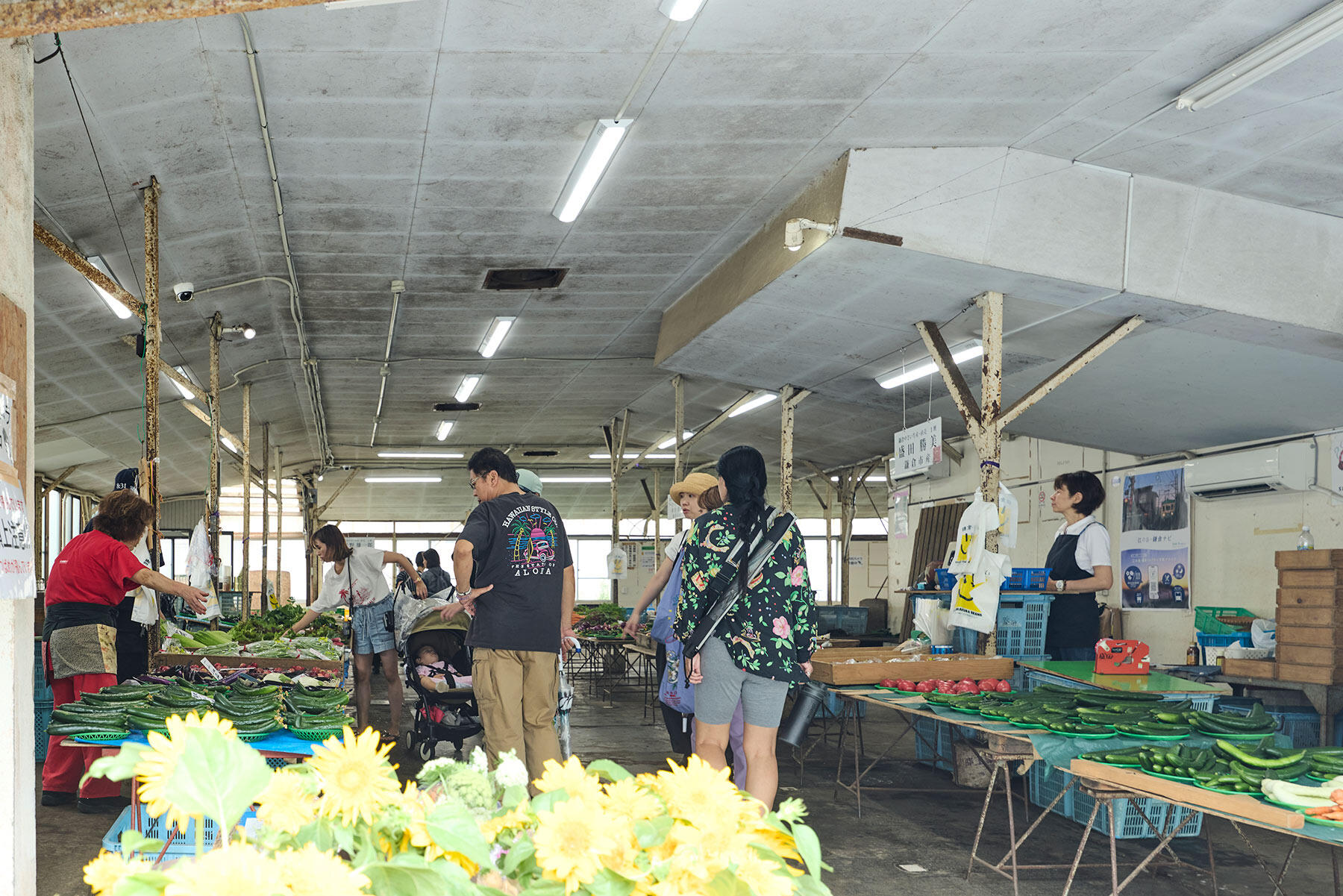 直売所「鎌倉市農協連即売所」