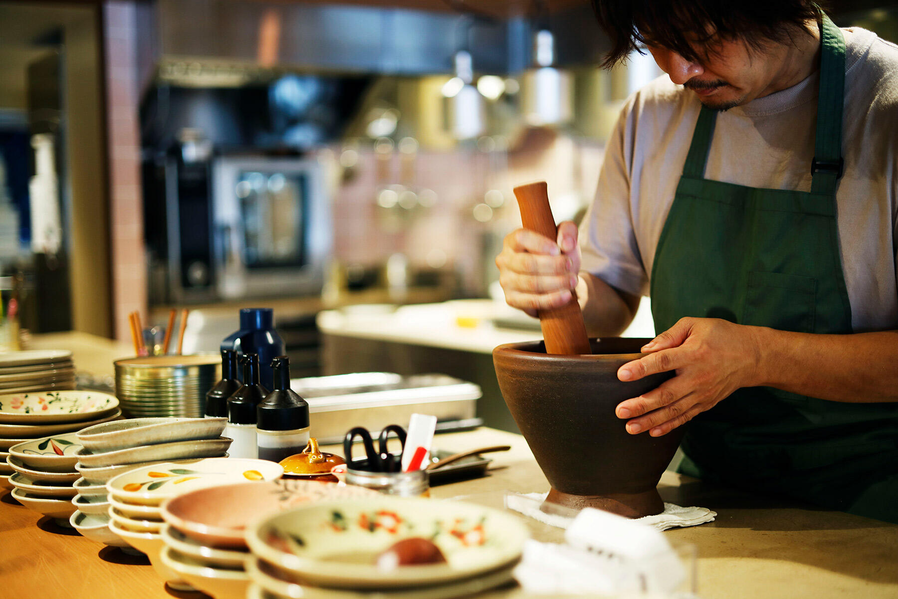 オープンキッチン