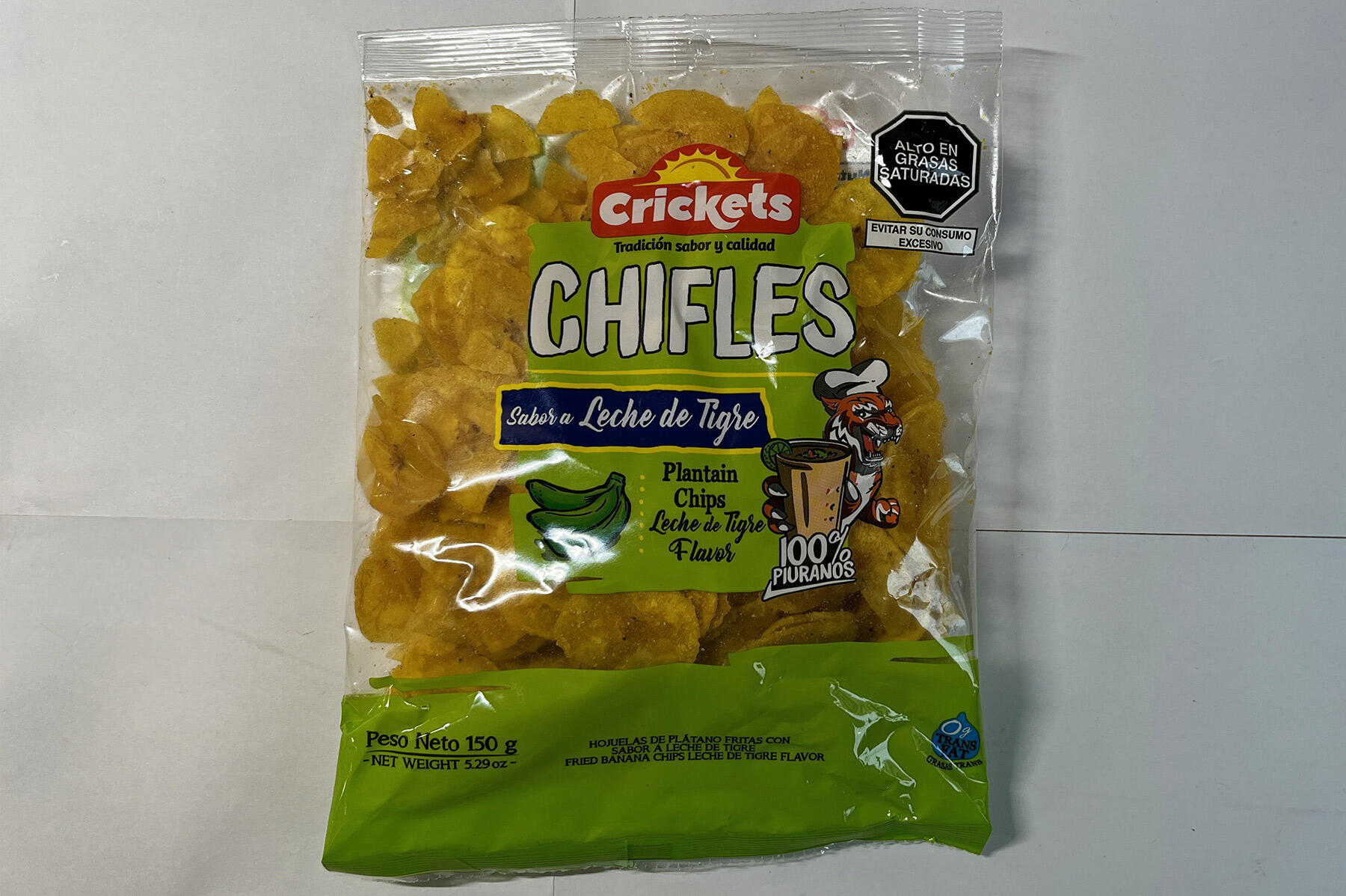 セビーチェの汁味のバナナチップス