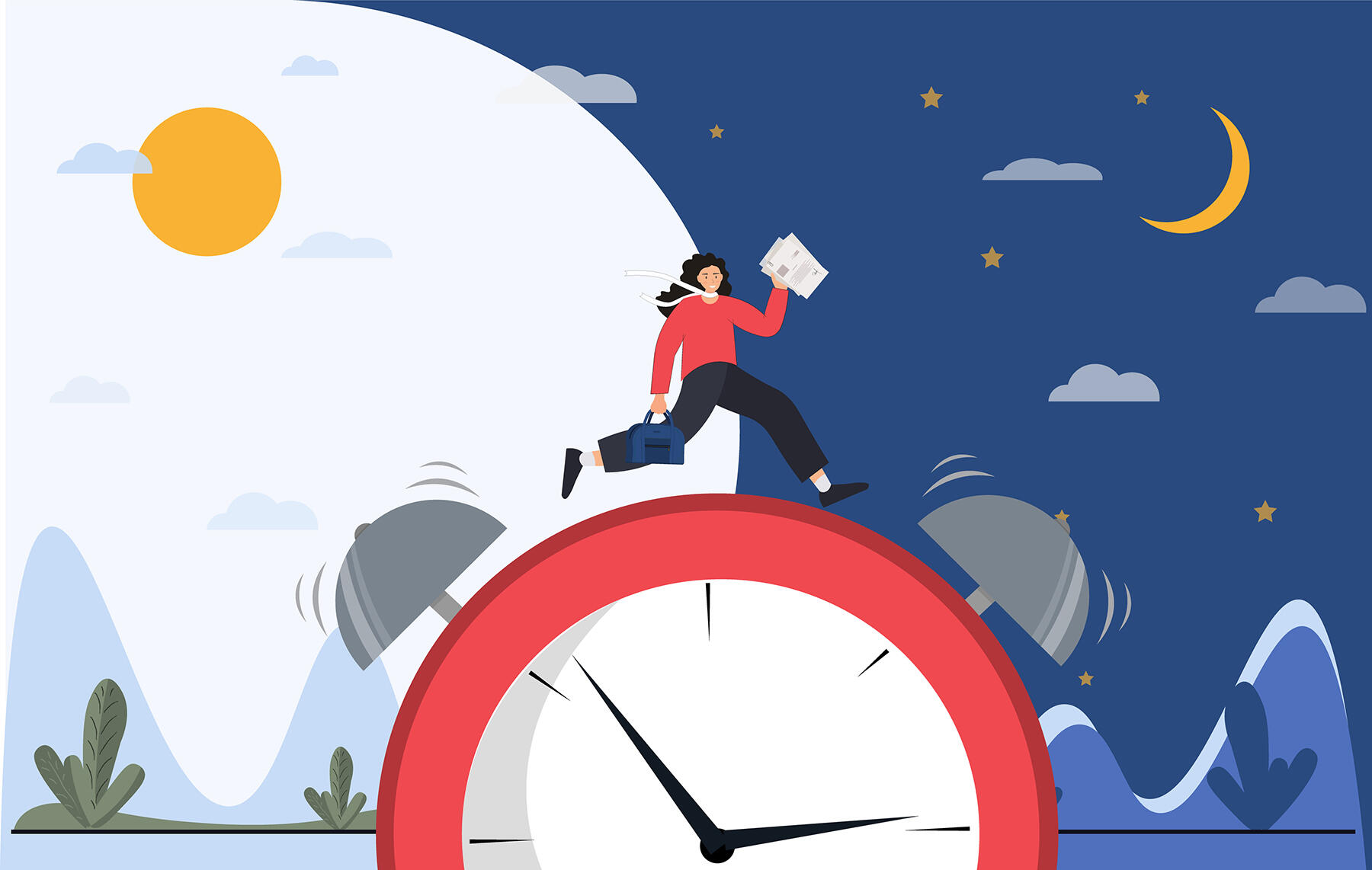 時計のイラスト