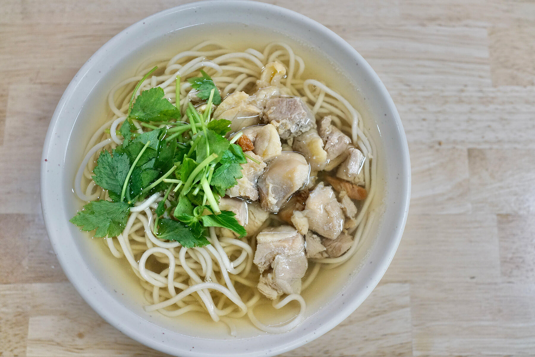 「塩そば」680円