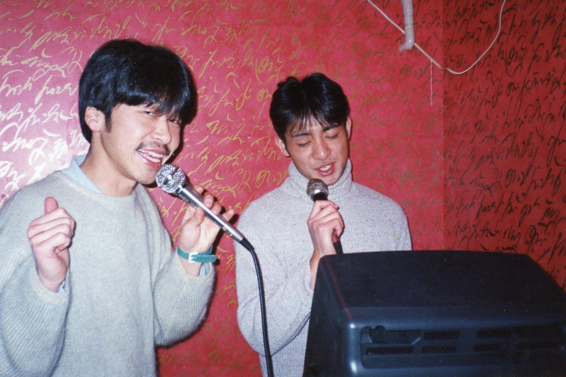 カラオケに行ったときの思い出の写真