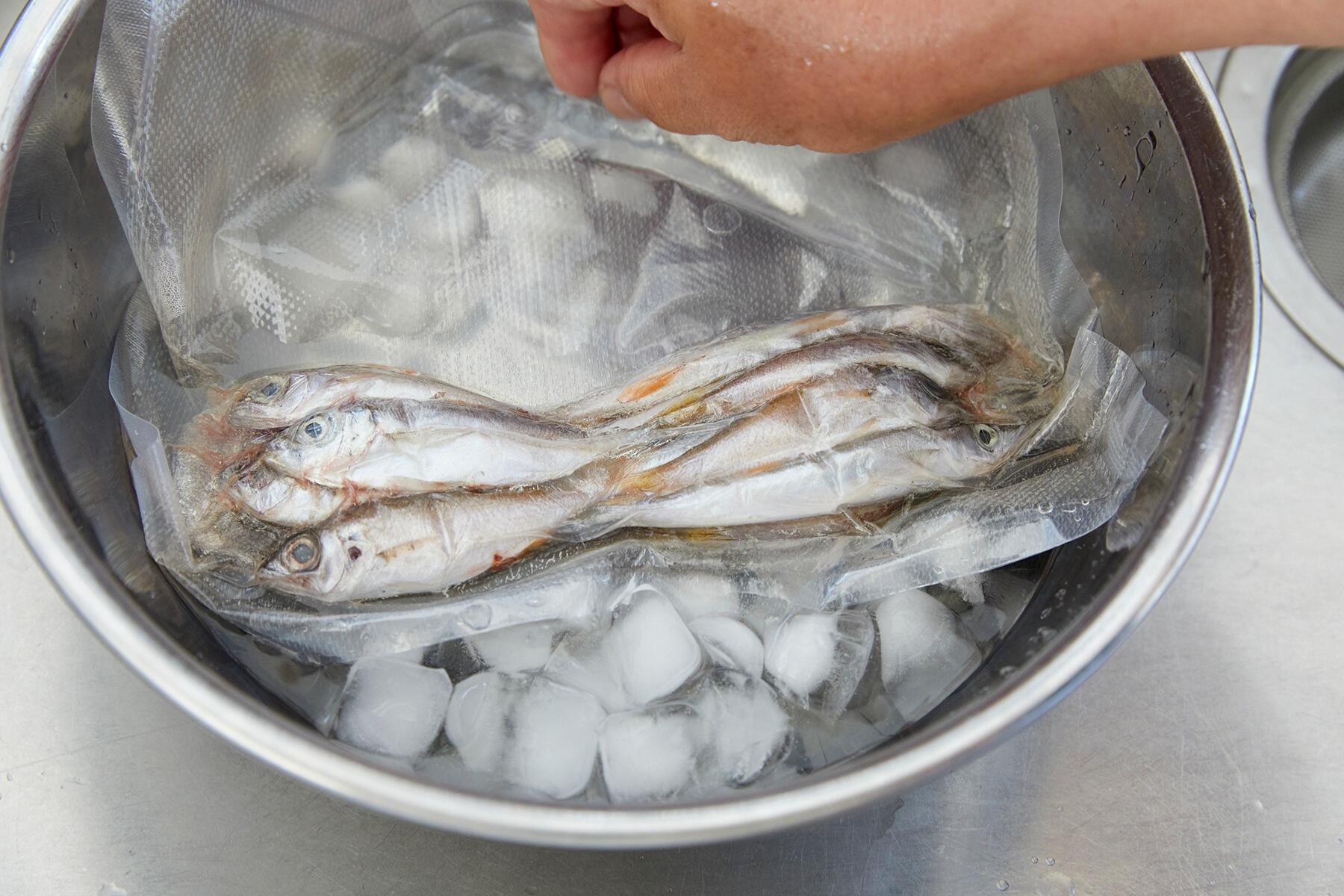 真空パック作り