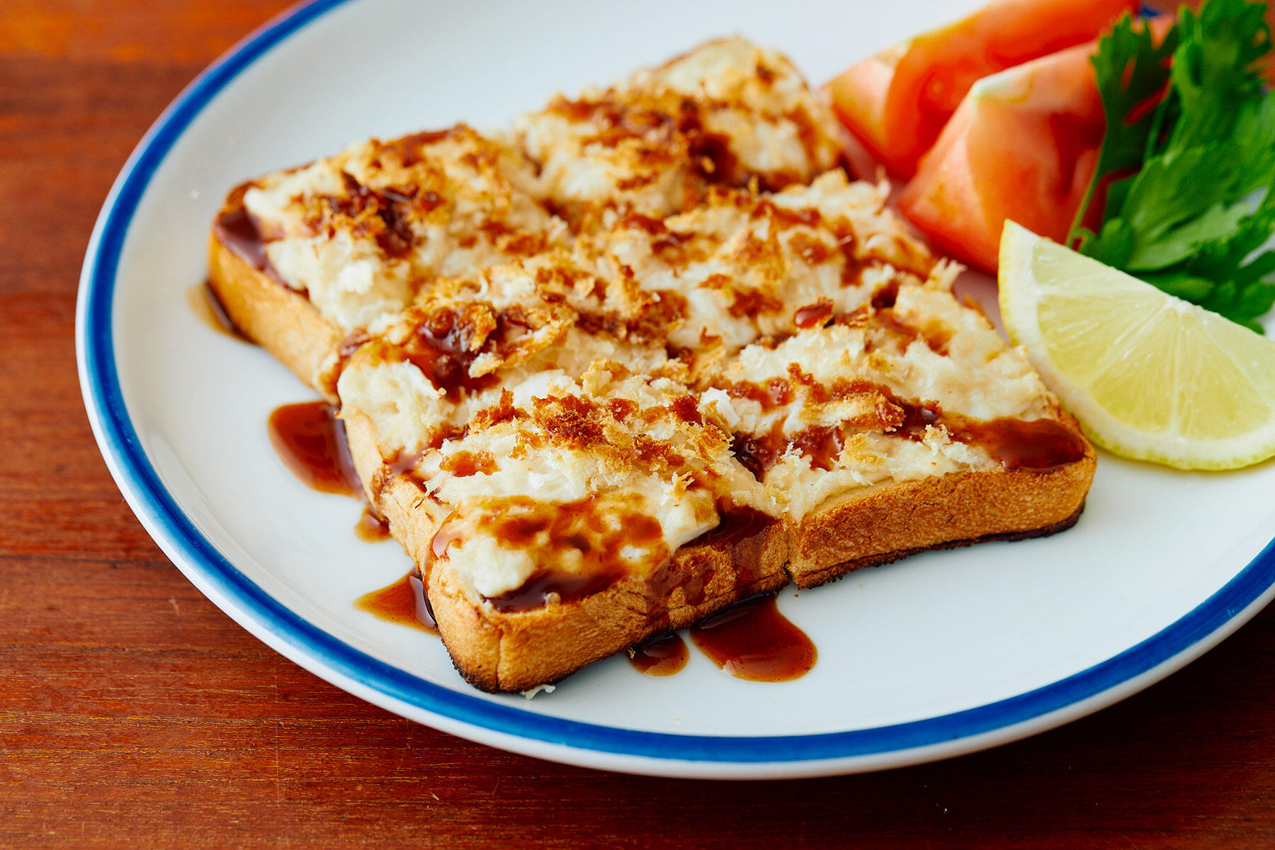 カニコロのつもりトースト