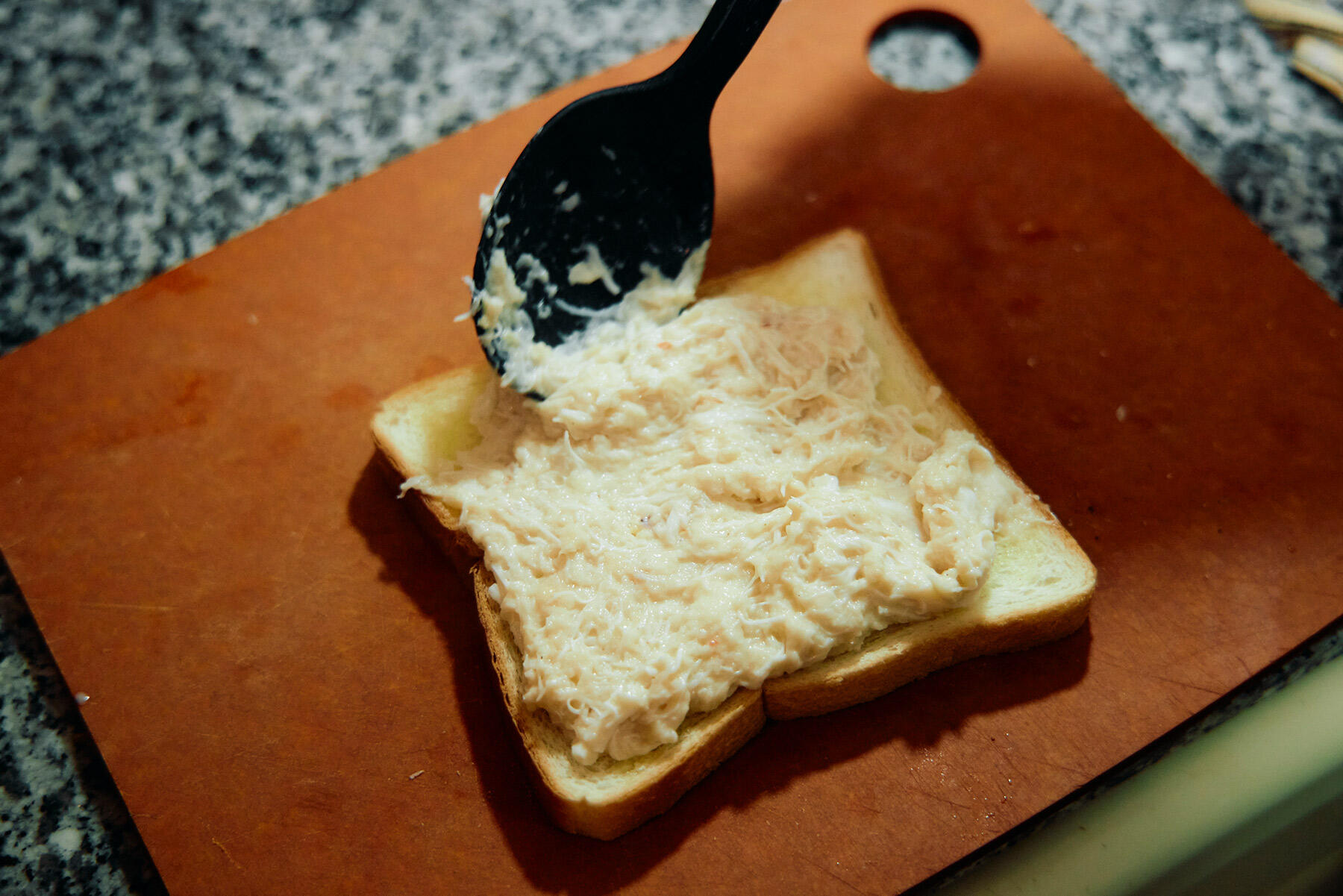 トースターで焼く