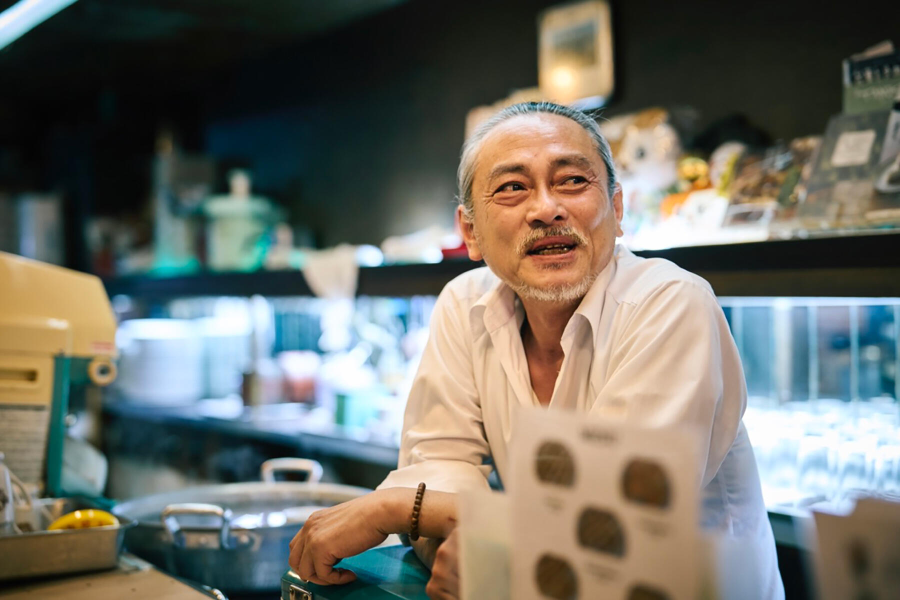 3代目店主の梶純一さん。