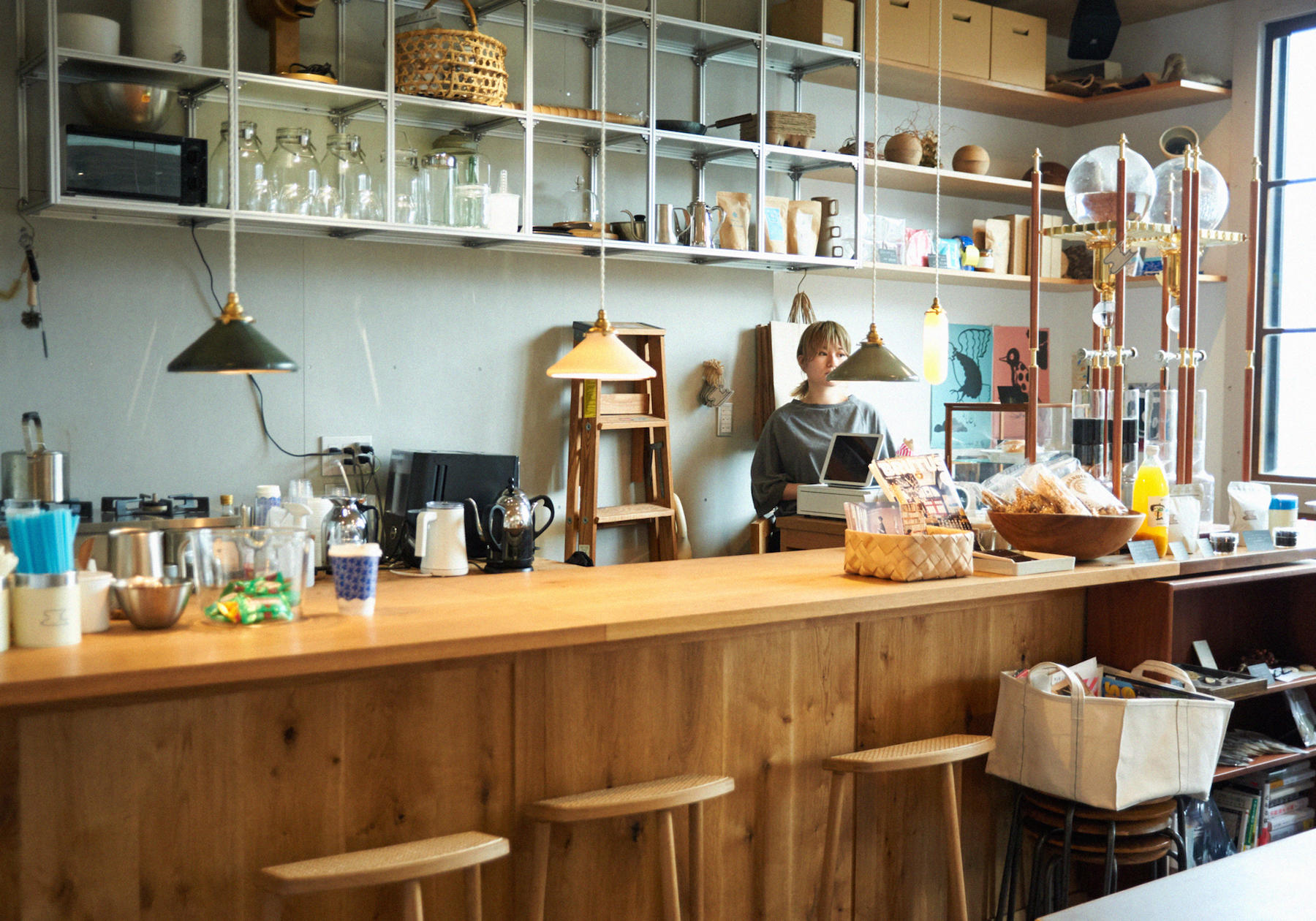 店はテナントビルの2階