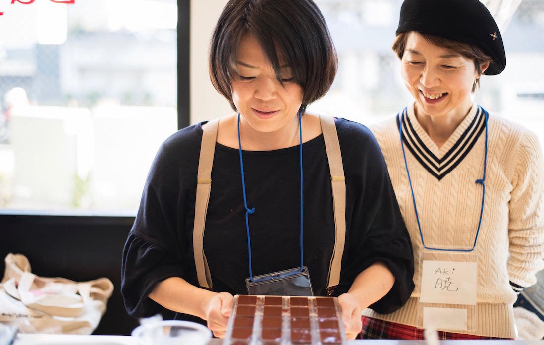 ひとつの作業を丁寧に。仕上がりは、美しくなってほしいですもんね。