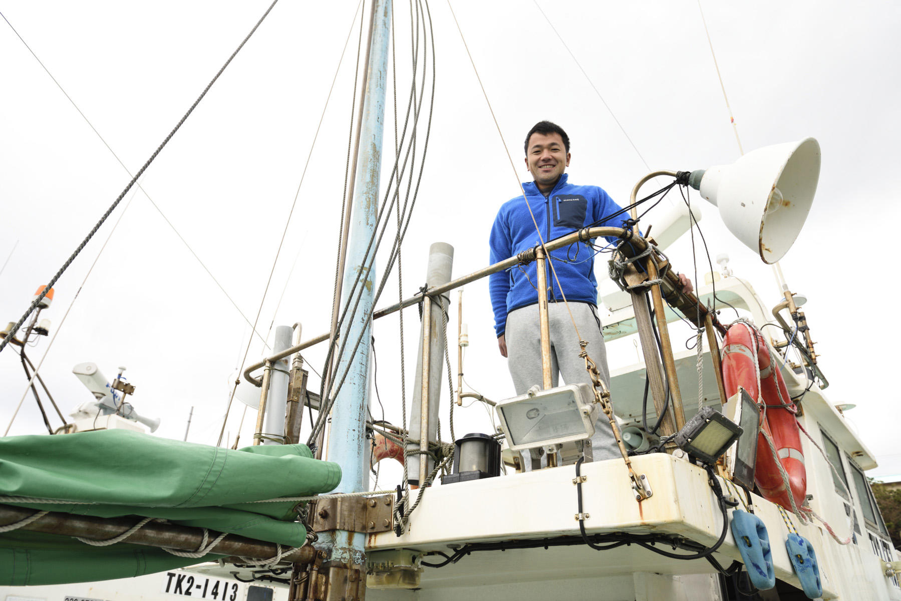 三宅島の漁業の未来を支える希望の星だ。