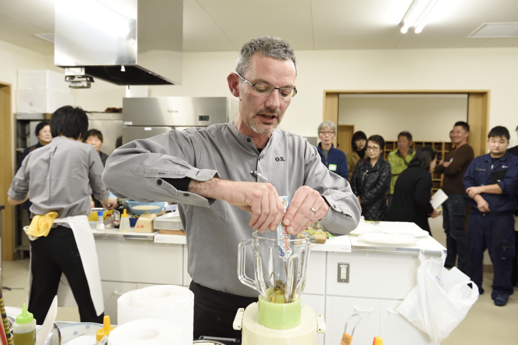 数々のレストランで活躍してきたオリヴィエ・ロドリゲスシェフ。