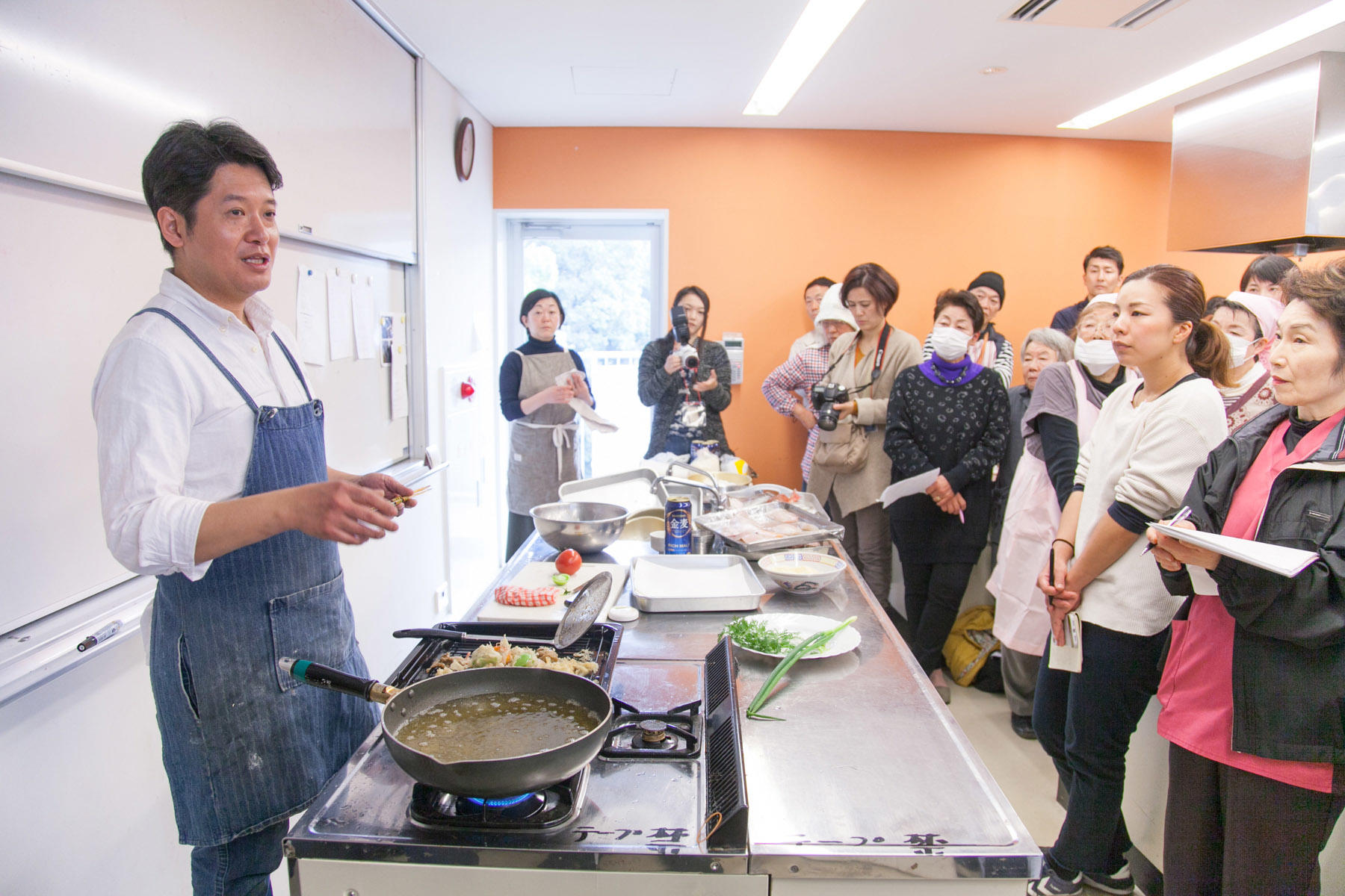 東京・代官山のイタリアンレストラン「ファロ」の樫村仁尊シェフ。