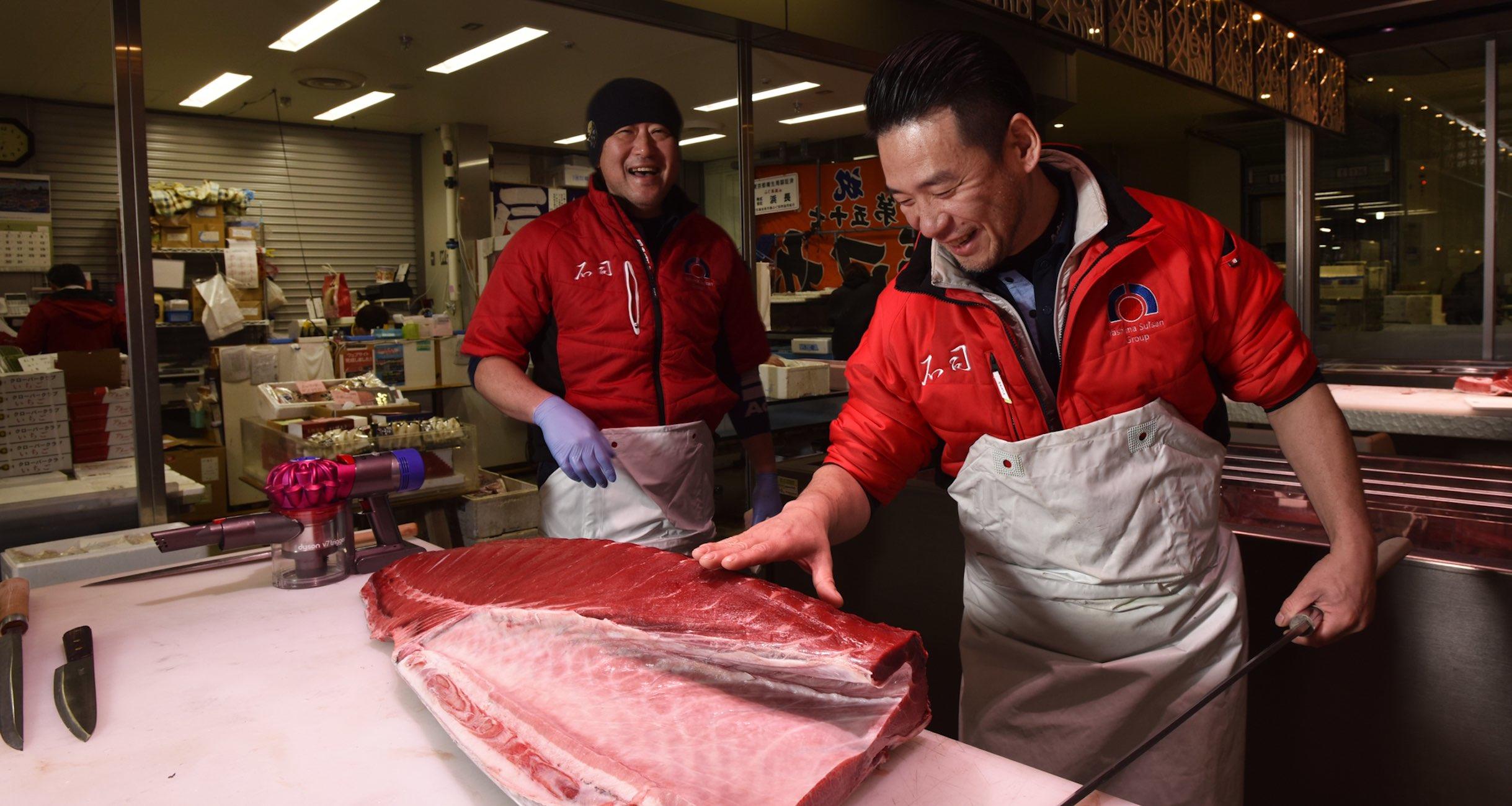 マグロをめぐる冒険。