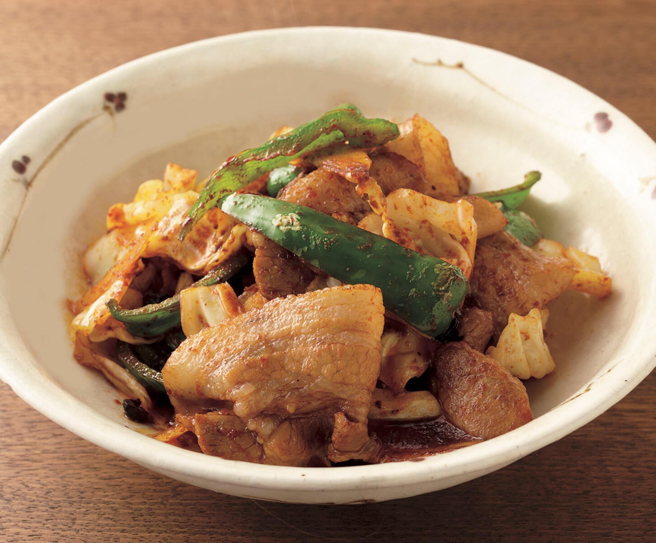 プロの技でつくる絶品豚バラ中国料理