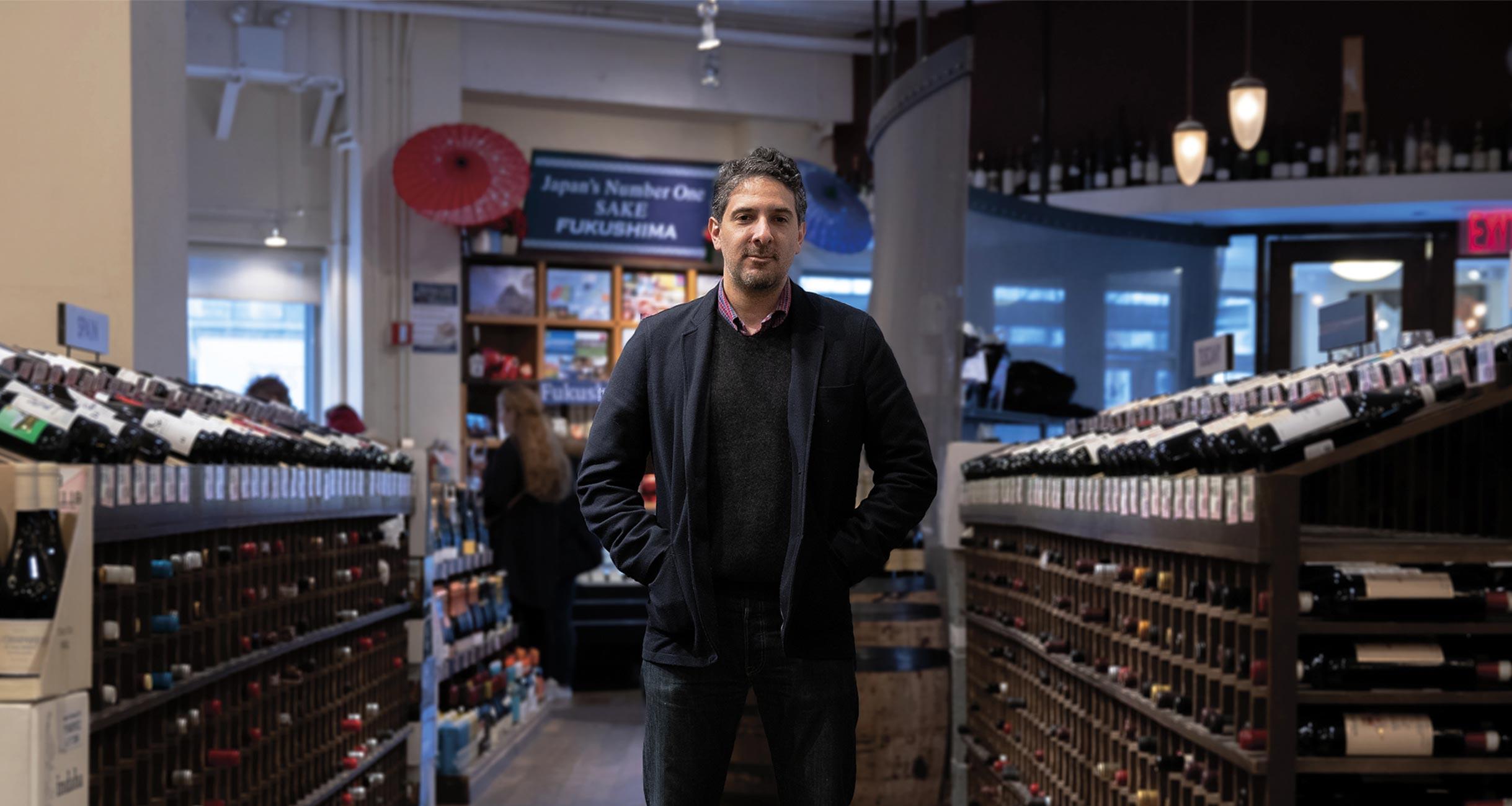 「ユニオン・スクエア・ワインズ・アンド・スピリッツ」のジェシー・サラザールさん