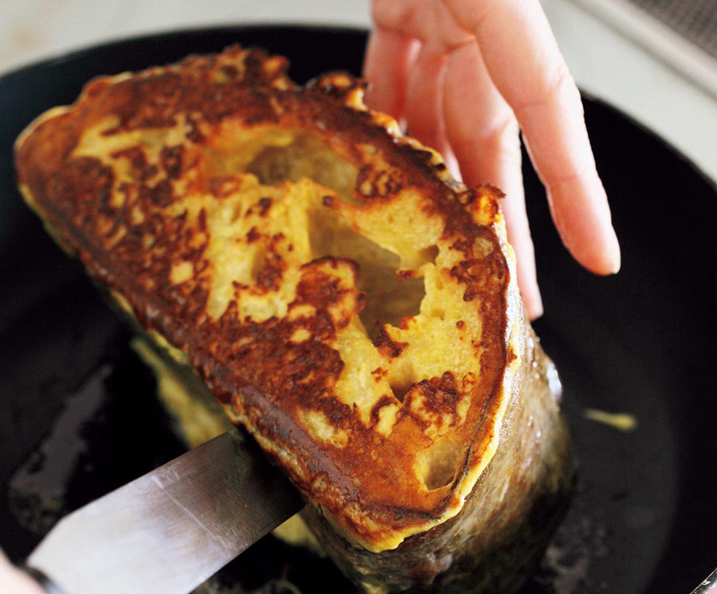 狐野扶実子流フレンチトーストのレシピ