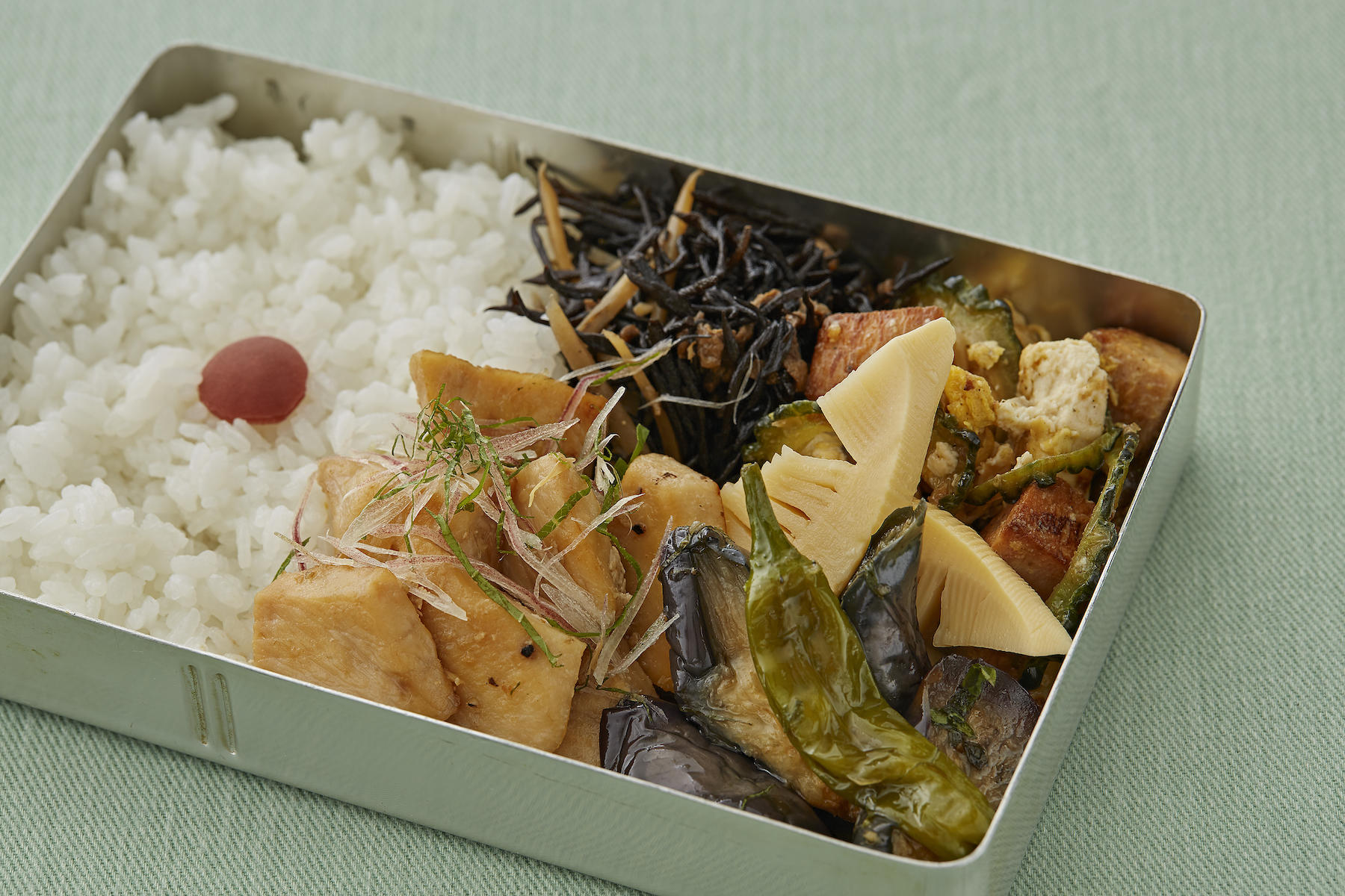 カジキのステーキ弁当