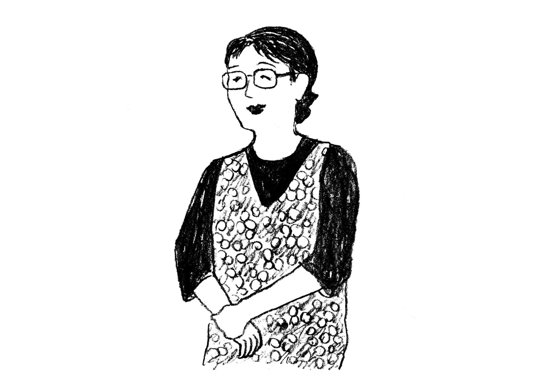 妻の加代子さん