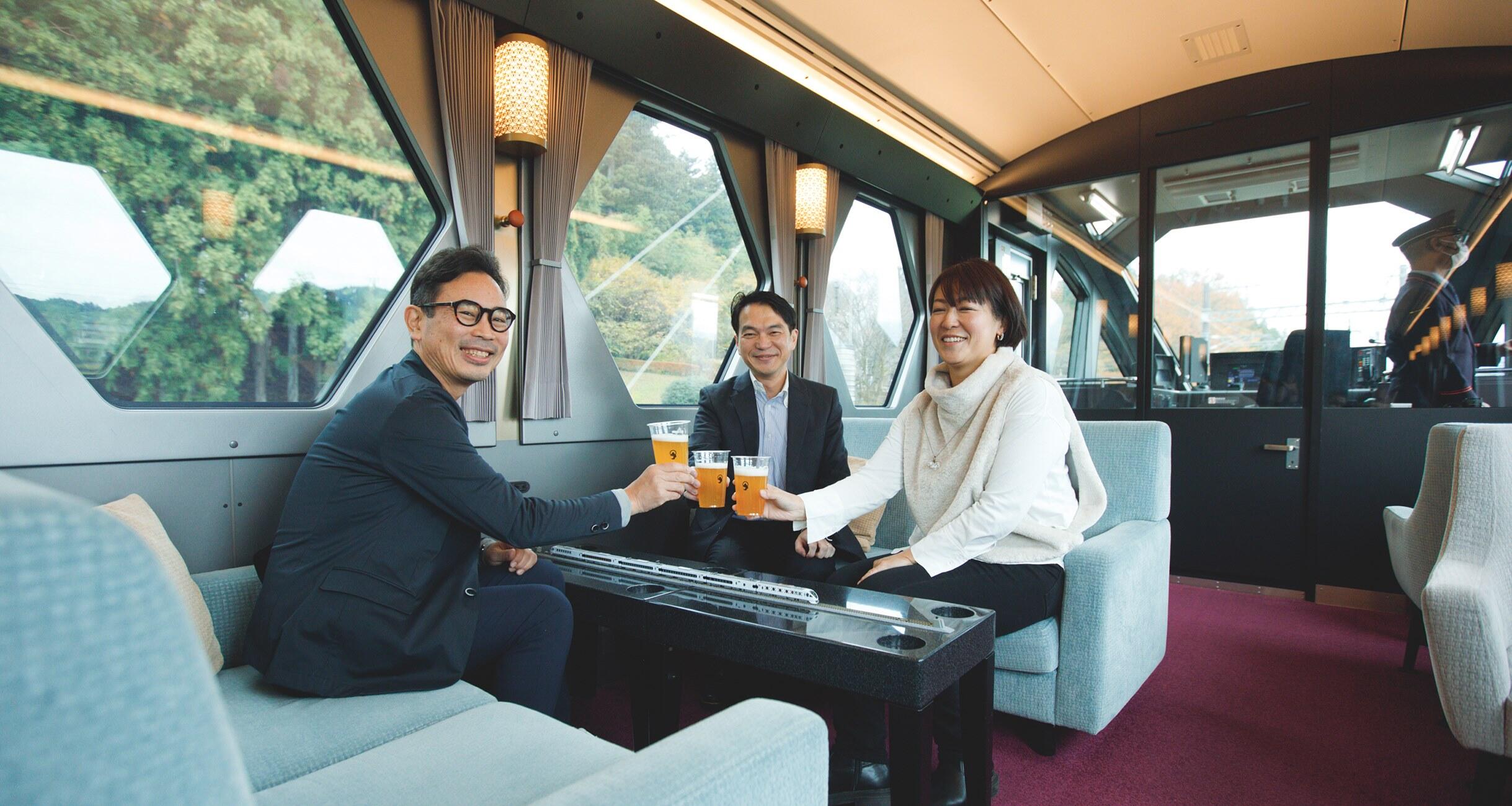 特急列車の旅を彩る、理想のビールを追い求めて。